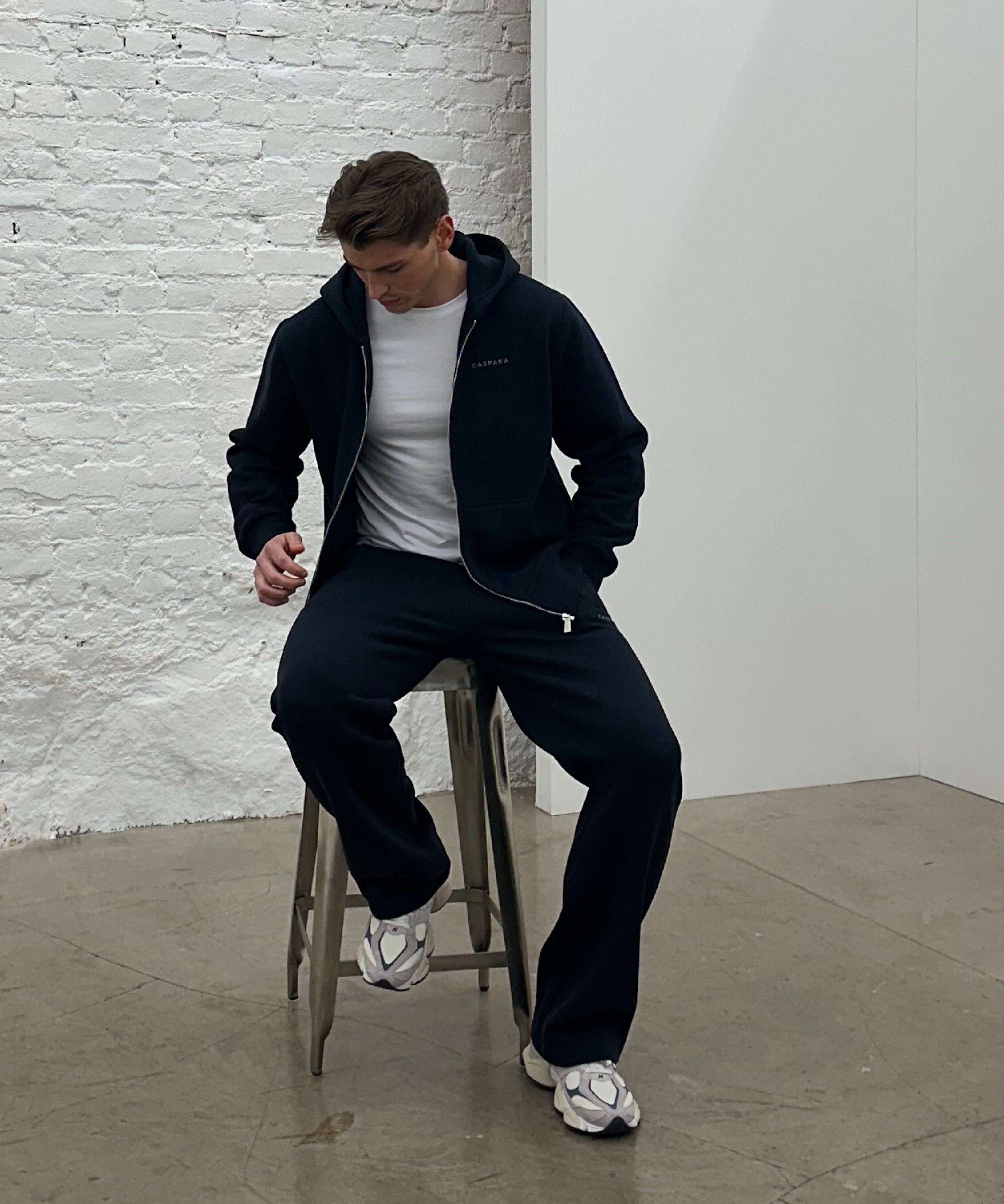 M. Cosmo Zip Hoodie - Black